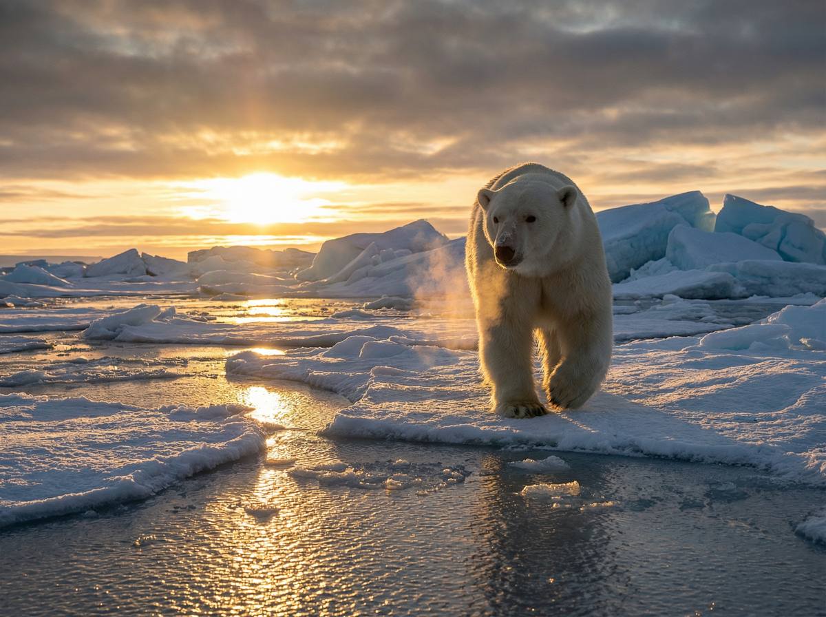 芒果视频视频 - 北极熊生存